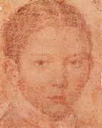 VELAZQUEZ, Diego Rodriguez de Silva y Head-Portrait of Young boy France oil painting artist